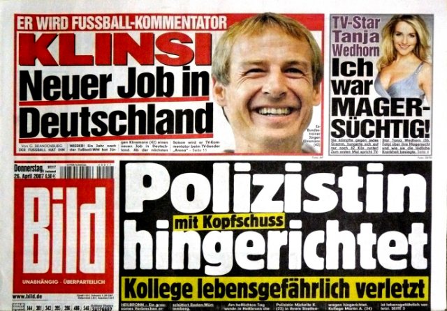 2007-04-26 Polizistin mit Kopfschuss hingerichtet. Kollege lebensgefährlich verletzt. (Polizistenmord in Heilbronn)